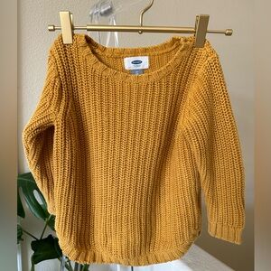 Beautiful Old Navy Knit Mustard Color Sweater